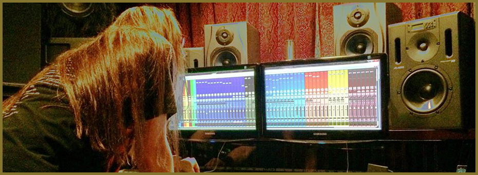 Professional audio studio