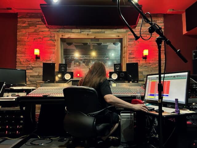 Studio session